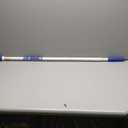 989300 Telescopic Cleaning Pole, 6 Feet Maximum Length, Steel, Threaded, Blue/white