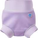 Splash About Happy Nappy Reusable Swim Diaper, Lilac, 3-6 Months