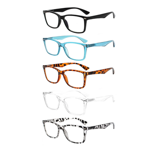 CCVOO Reading Glasses for Women/Men, Eyeglasses, Blue Light Readers for Women/Men, Computer Eye Glasses, Cheaters , Pack of 6