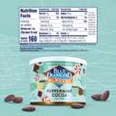 Blue Diamond Almonds, Peppermint Cocoa Holiday Snack Nuts, 6 Oz(Pack of 1),Resealable Can (EXP 05/06/26)