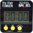 School Smart Up Count Down Digital Timer - 086452, Gray, 1 lb