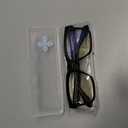 VISOONE TR90 Square Blue Light Blocking Glasses Fashion Computer Eyewear for Women and Men RANDI