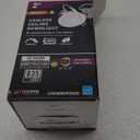 HALO LCR2 2 in. Soft White Selectable CCT Integrated LED Recessed Light with Surface Mount White Trim Retrofit Module