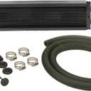 Derale 13200 Power Steering Cooler Kit, Black