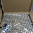 Serene Valley Sink Bottom Grid 16-1/2" X 14-1/2", Centered Drain with Corner Radius 3/8", Sink Protector SVH1715C, Medium