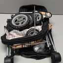 Mommy & Me Babyboo Doll Pram Foldable Doll Stroller with Basket, Convertible Seat, Adjustable Handle, Swiveling Wheels, and Free Carriage Bag (Multi Function) - Hot Pink