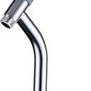 G-Promise All Metal Shower Diverter with Low Handheld Holder, 3-Way Diverter Valve with Pause Mode for Handheld and Fixed Shower Head, 4-Settings Universal Bathing System Replacement Part(Chrome)