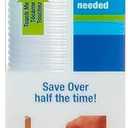 Con-Tact Brand Non-Adhesive Zip-N-Fit Drawer Liner, Solid Grip And Non-Slip Shelf Liner, Suitable To Use In Home, Office, Garage, And More, 18" x 4', Ribbed Clear, Pack of 1