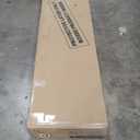 Acacia Emery Bed Frame with Headboard Solid Wood Platform Bed, King Size Bed Frame, Mid - Century Modern Wood Bed Compatible with All Mattresses, Easy Assembly, Non-Slip, Chocolate.