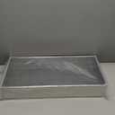 BWE Bathroom Wall Niche,12" X 24" X 4" Stainless Steel Shower Niche,Rimless Recessed Shower Shelf for Bathroom,Double Shelves,No Tile Needed Brushed Nickel