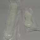 Transparent Light Green Ergonomic Wrist Rest Set - Clear Silicone Gel Keyboard & Mouse Pad with Non-Slip Base, 14.3"+5.75" Dual-Size for Office, Gaming & Study, Washable Pain Relief Design