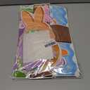 2 x Easter Cross Bulletin Board Set Easter Christian Bunny Bulletin Board Decorations Spring Jesus Paper Cutouts with Name Tags for Classroom Sunday School Church Decor