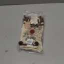 Mud Pie Light Up Christmas Bag, Deer, 15" x 4 3/4"