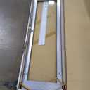 Ideal Pet Products Aluminum Pet Patio Door, Adjustable Height 77-5/8" to 80-3/8", 10-1/2" x 15" Flap Size, Mill/Silver