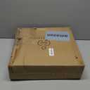 Lattice Design Outdoor Planter Box - 14.75 Square 13 Tall White Plant Pot - Decorative Plant Pots for Front Porch Decor - Flower Pots Outdoor Planters for Porch Patio or Garden Decor by Pure Garden