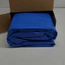 Sumbee Inflatable Swimming Pool for Kiddie Adults Kids, 120" X 72" X 22" Large Blow Up Pool for Family Backyard Outdoor Toddler,Big Rectangle Pools for Children Ages 4-8-12,Full-Sized,Blue