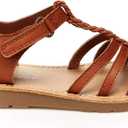 Simple Joys by Carter's Girls Freya Sandal (Brown, 4 Toddler)