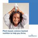 KATE FARMS Organic Plant Based Pediatric 1.2 Sole Source Vanilla Nutrition Shake, 12g of protein, 27 Vitamins and Minerals, Meal Replacement Drink for Kids, Non-GMO, 8.45 Fl oz (Pack of 12) (EXP 02/22/27)