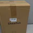 Sheaifun Fairy Garden Statue Solar Garden Decor Resin Fairy Statue with Lights Angel Fairy Decor Outdoor Fall Yard Statues Gardening Gifts for Women 9.5 * 5.5 * 11.5 Inch