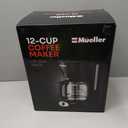 Mueller Heart 5 Waffle Maker, Waffle Iron, Adjustable Browning Control & Nonstick, Cool Touch Handle, Easy to Clean, Small Kitchen Appliances