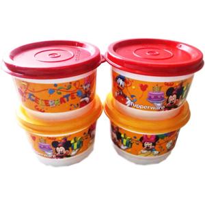 Tupperware Disney Snack Cups, 125ml, Set of 4