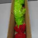 2Ft Christmas Tree Decorations, Mini Tabletop Christmas Tree with Red Thread Balls Lime Green Christmas Decorations for Centerpiece Tabletop Home Office Decor