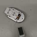 x-wlang 3-in-1 Alerts timer 1013 with vibration ,beep and flash.(kitchen timer ,medical timer,therapeutic timer), silver