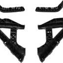 Headlight Brackets Front 4PC Hold Mount Retainer Compatible with 2016-2021 Civic Sedan 71140-TBA-A00 71190-TBA-A00 71193-TBA-A00 71198-TBA-A00