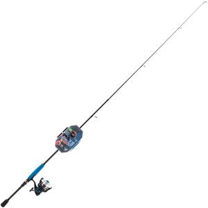 Ready2Fish R2F4-JABL-SClick To Copy Just Add Bait All Species 35 In. Fiberglass Fishing Rod & Spincast Reel Combo