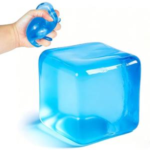 Square Squishy Toy, Soft Slow Rising Stress Relief Cube, Sensory Fidget Toy for Teens Adults, Portable Anxiety Squeeze Toy, Ideal for Christmas Stocking Stuffers, Party Favors, Classroom Prizes