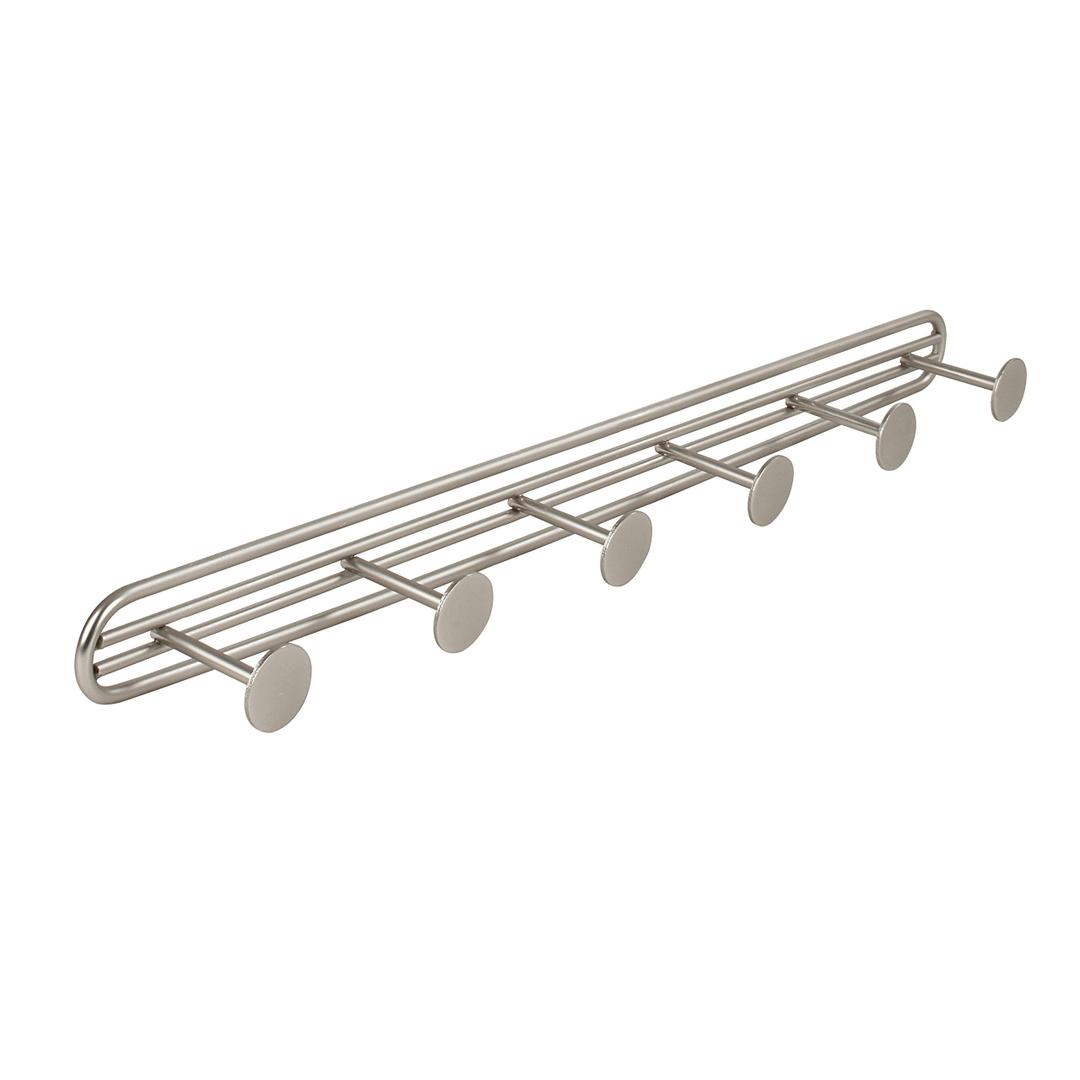 SPECTRUM 6-Hook Rack 1.75"Hx20.25"Wx2.25"D