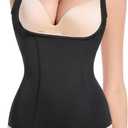 Gotoly Women's Waist Cincher Tummy Control Shapewear Compression Vest Invisible Body Shaper (XX-Large, Black)
