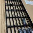 Amazon Basics Foldable Octagonal Metal Exercise Dog Playpen - Indoor/Outdoor, Single Door, Extra Large (8 Panels, 24 x 48), Easy to assemble and store customize, 48" - X-Large, Black