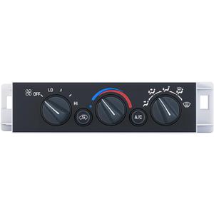 AC Heater Climate Control Module for Chevy, Cadillac, GMC Escalade, C1500, C2500, C3500, K1500, K2500 Suburban, C3500HD, Tahoe Control Panel - 16231175, 16238895, 16240115, 15-72548, 599-007, 9378815 (Without Rear Defogger Button)