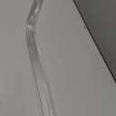 Shower Door Bottom Seal, 2-Pack Frameless Door Seal for 5/16 Inch Glass Door- 39 Inch Long Ultra Clear Shower Door Seal Strip, Stop Shower Leaks and Create a Water Barrier(5/16" Door)