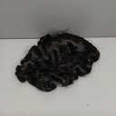 Brown 1920s Wig for Women Long Finger Wave Vintage Wigs Lady Synthetic Cosplay Costume Wig