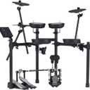 Roland TD-07DMK Electronic V-Drums Kit – Legendary Double-Ply All Mesh Head kit with superior expression and playability – Bluetooth Audio & MIDI – 40 FREE Melodics Lessons