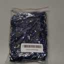 Handmade red/Blue/Gold/Green Rhinestones lace Bodice Applique Sewing Beads Crystal Trim Patches Accessory for Dress Clothes (Deepblue)