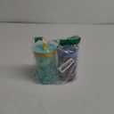Contigo Leighton Kids 14oz Spill-Proof Tumbler 2-Pack with Straw, Blueberry/Spaghetti & Jade/Penguin  Prints