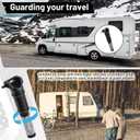 LemonRoad Replacement Filter Compatible with RV Hot Water Heater Replacement Part, Filtration System Reduces Scale & Sediment with Stainless Steel Mesh, Leak-proof Seal Ring (Only Filter)