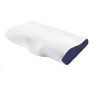 1pc Memory Foam Pillow Neck Pillows(Blue) one size