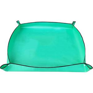 39.4" x 39.4" Large Plant Repotting Mat for Indoor Plants, Portable and Foldable Gardening mat, Waterproof Transplanting Potting Mat Gardening Tools Gifts for Gardener