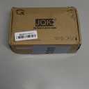 JQK 3/8 Inch Inset Cabinet Door Hinges Oil Rubbed Bronze, 30 Pack 15 Pairs Flush Face Mount Cupboard Kitchen Hinges Only Work for Step Cabinet Door with Door Bumper, CH201-ORB-P30