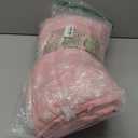 Moonsea Toddler Nap Mat Pink and Fleece Minky Blanket, Lightweight and Soft Perfect for Kids Preschool, Daycare, Travel Sleeping Bag for Girls, 21" x 50" Fit on a Standard Cot