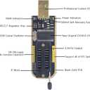 ABSOK SOIC8 SOP8 Flash Chip IC CH341A USB Programmer Flash BIOS Chip USB Programmer Module SB Programmer+SOP8 Clip+Adapter