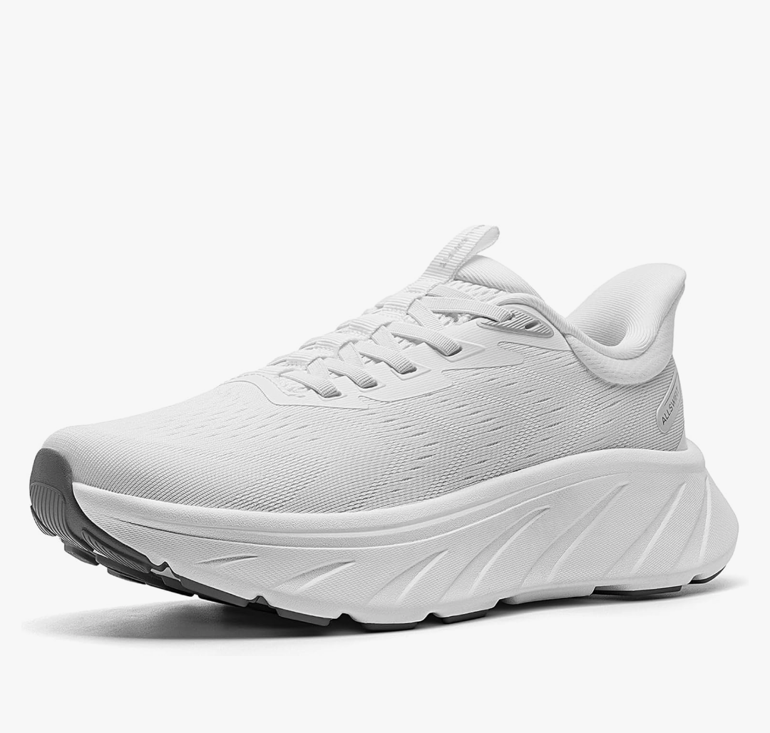 Women's Slip On Stability Walking Shoes Cushioning Hands Free Non-Slip Breathable Comfortable Workout Tennis Running Gym StediBase Fashion Sneakers (9.5)