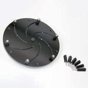 12-Inch Longworth Wood Lathe Chuck, Self-Centering with 1-Inch - 8TPI Thread Lathe Chuck