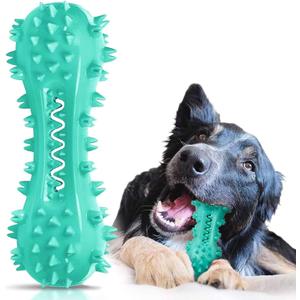 Toothbrush Dog Chew Toy, Stick Bone for Dog Teeth Cleaning, Tooth Brushing, Teething Chew Toys, Dental Oral Care for Small, Medium and Large Dogs(Blue)