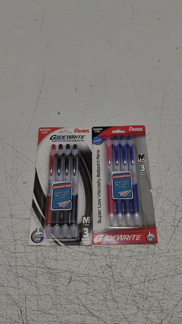 Super Low Viscosity Ballpoint Pens 8pcs