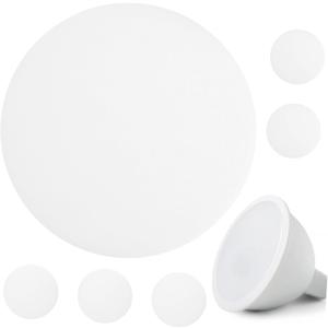 Garneck 6Pcs Spotlight Diy Materials White Led Light Diffuser Covers for Ceiling Lights 5 Inch Energy-Saving Downlight Accessories for Custom Home Lighting Garneck 6Pcs Spotlight Diy Materials White Led Light Diffuser Covers for Ceiling Lights 5 Inch Energy-Saving Downlight Accessories for Custom Home Lighting